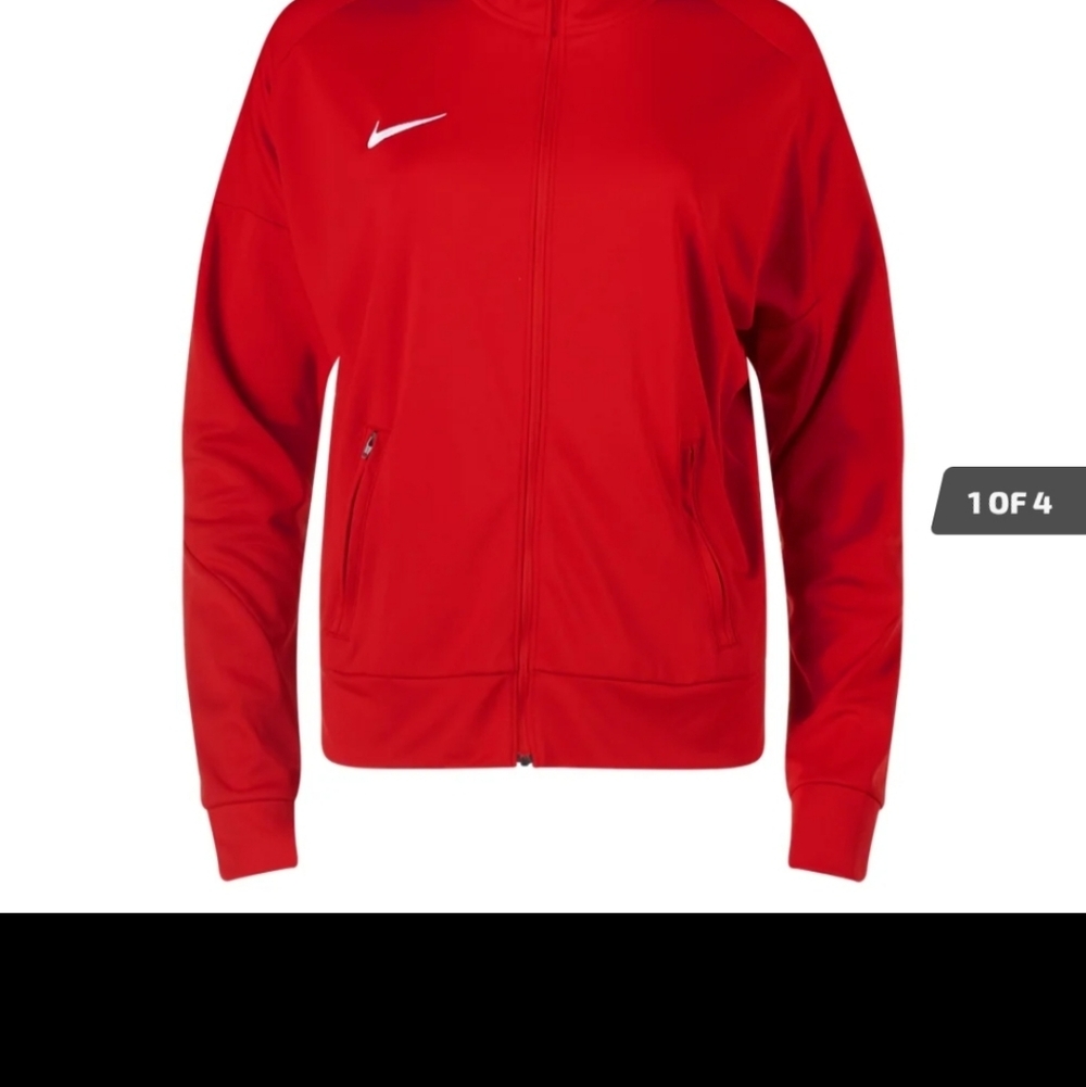 Nike Women's Academy Pro 24 Track Jacket Dri Fit Slim Fit Full Zip NWT LARGE - Picture 3 of 4